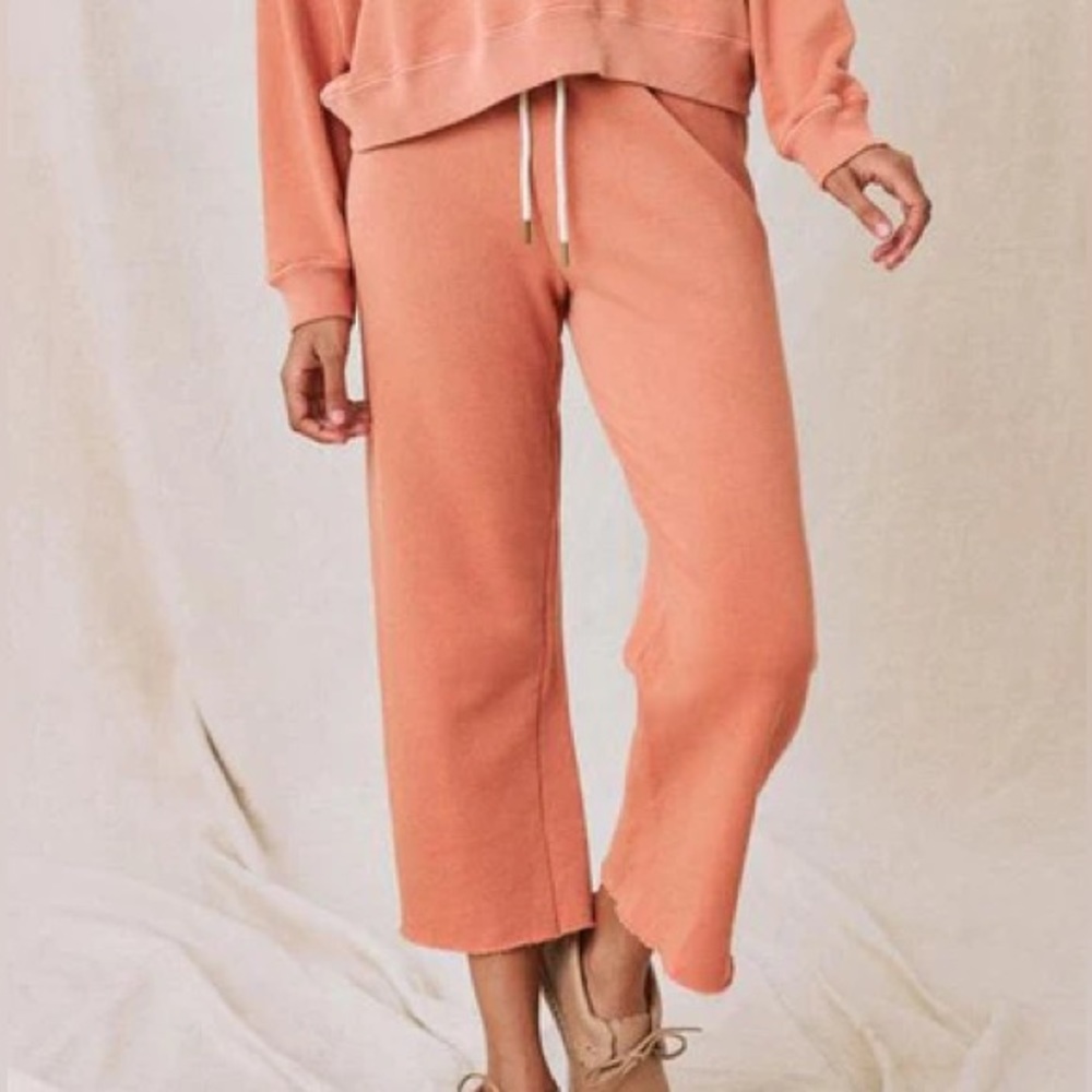 THE GREAT. | THE WIDE LEG CROPPED SWEATPANT